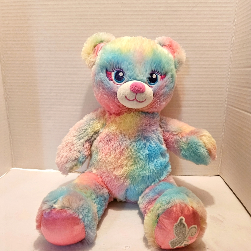 Build A Bear~Beary Fairy‎ Friends~Tie Dye Pastle~Musical~